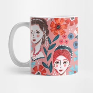 Valentines women heart Mug